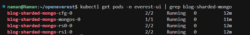 kubectl get pods filtered by cluster name
