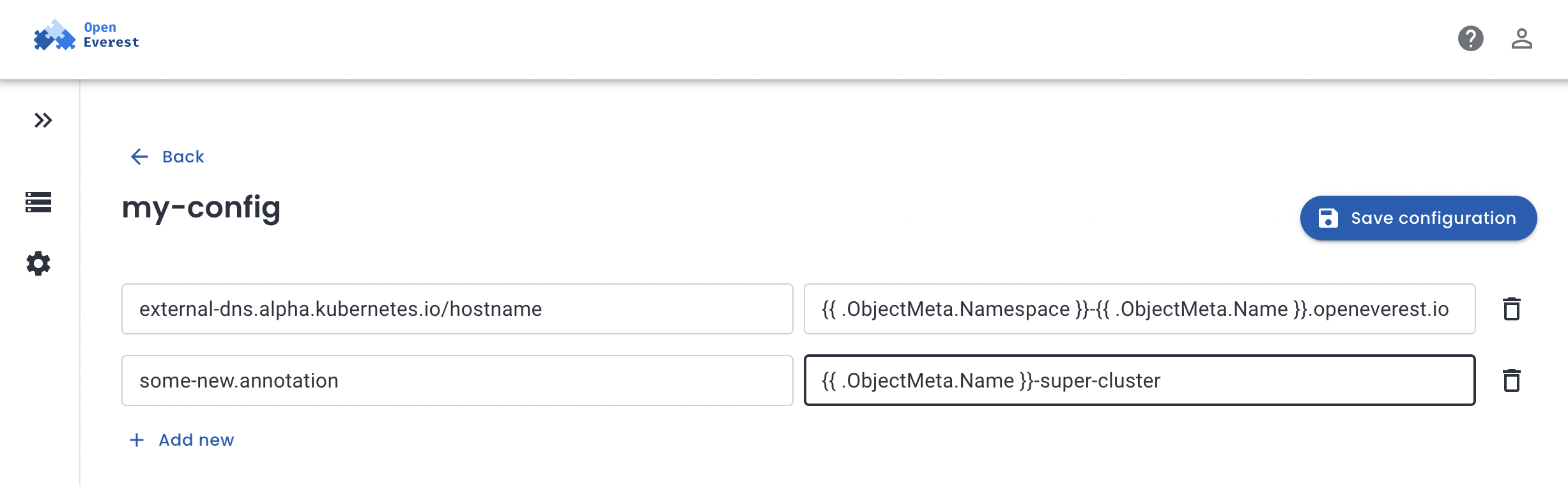Dynamic Load Balancer Annotations in OpenEverest