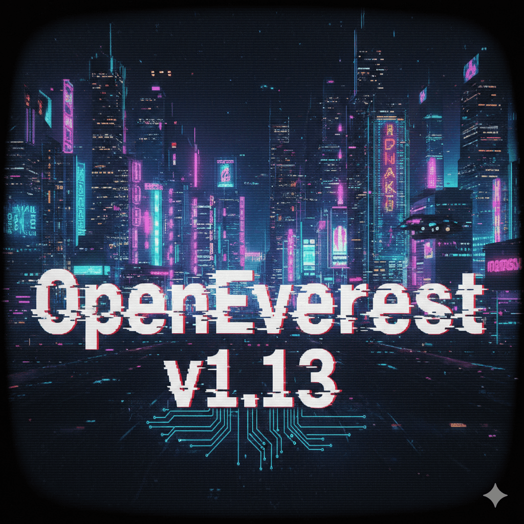 OpenEverest 1.13: Pod Logs Viewer, Dynamic Load Balancer Annotations and Rebranding