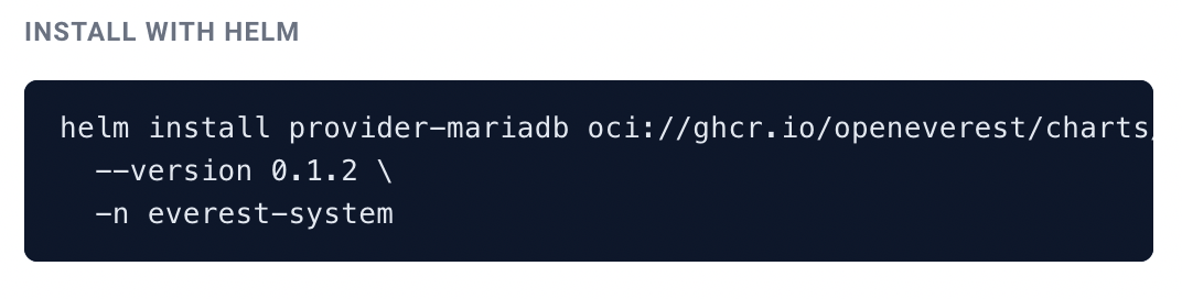 Plugin installation instructions showing Helm command
