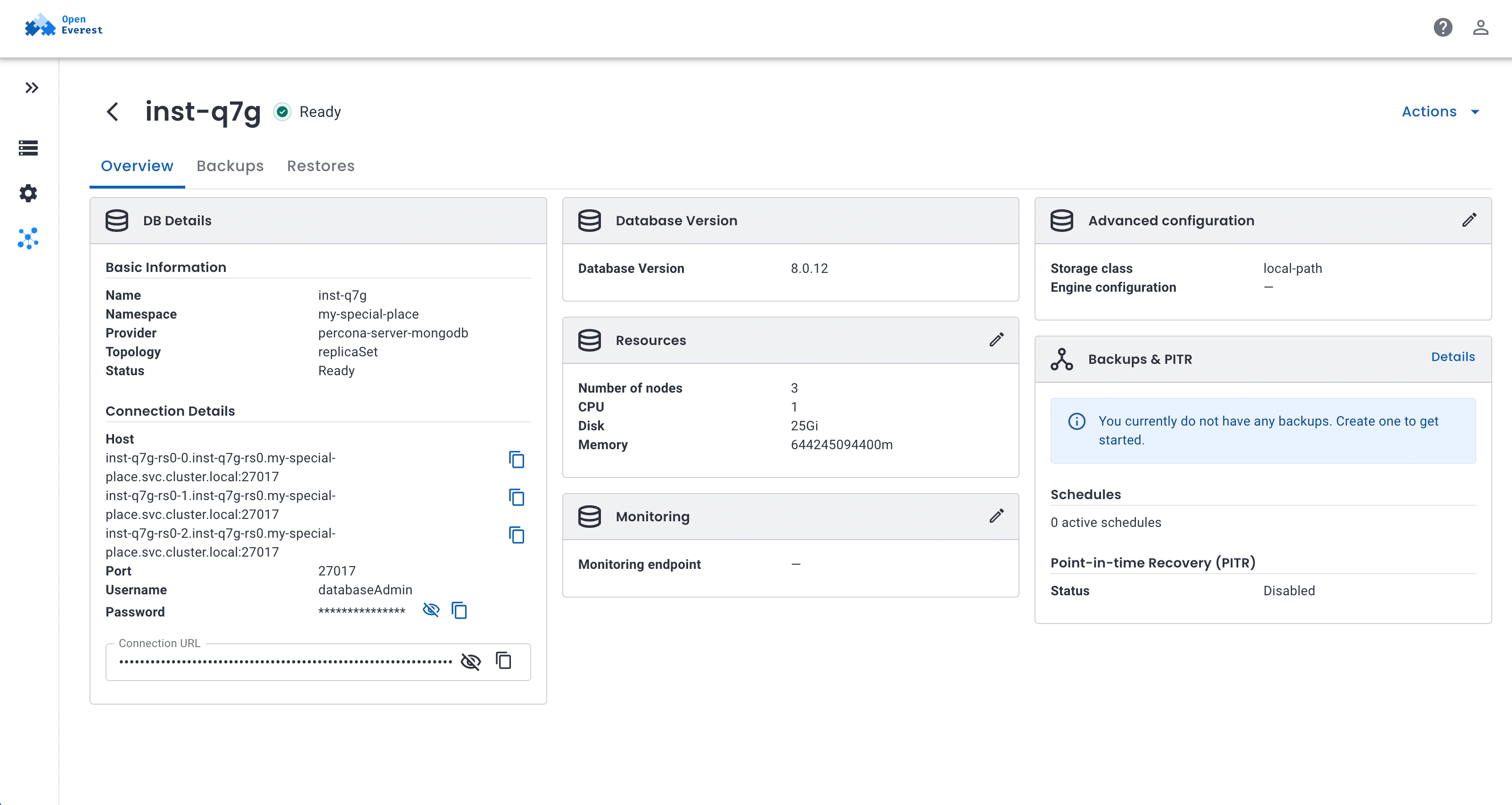 Cluster Overview