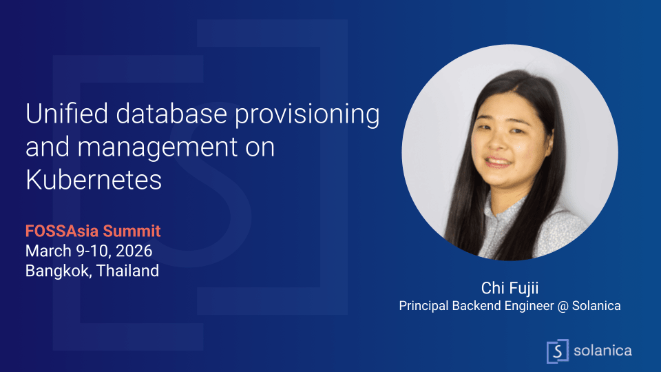 Unified database provisioning and management on Kubernetes